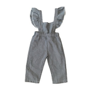 3/20$ SHEIN baby houndstooth jumpsuit size 6-9 months